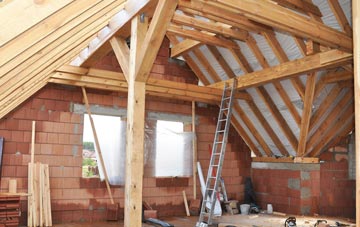 Saxtead Little Green attic trusses